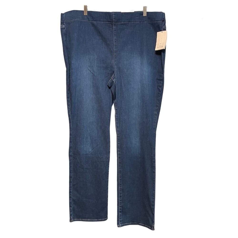 NWT NYDJ Marilyn Straight Pull On Jeans in Cooper Sz. 22W
